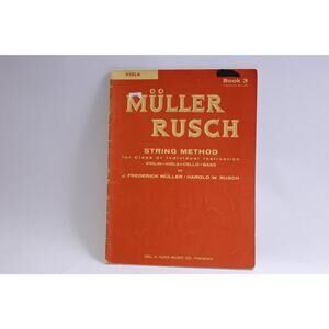 Müller Rusch, String Method for Class or Individual Instruction, Viola, Book 3